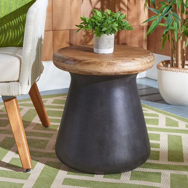 Button Accent Stool