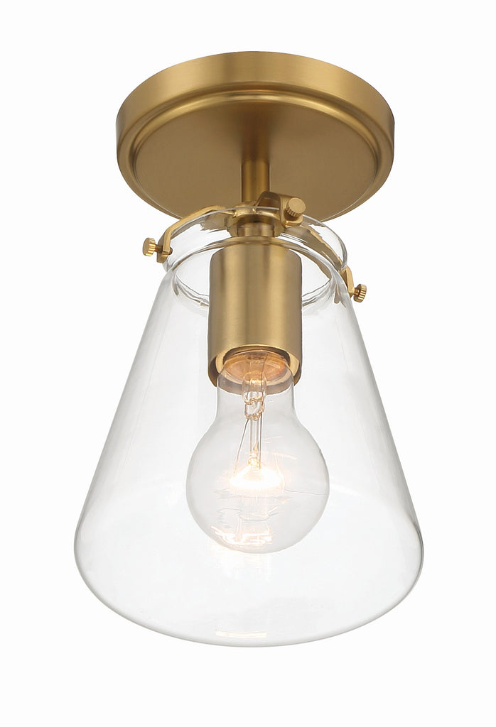 Voss 1 Light Semi Flush