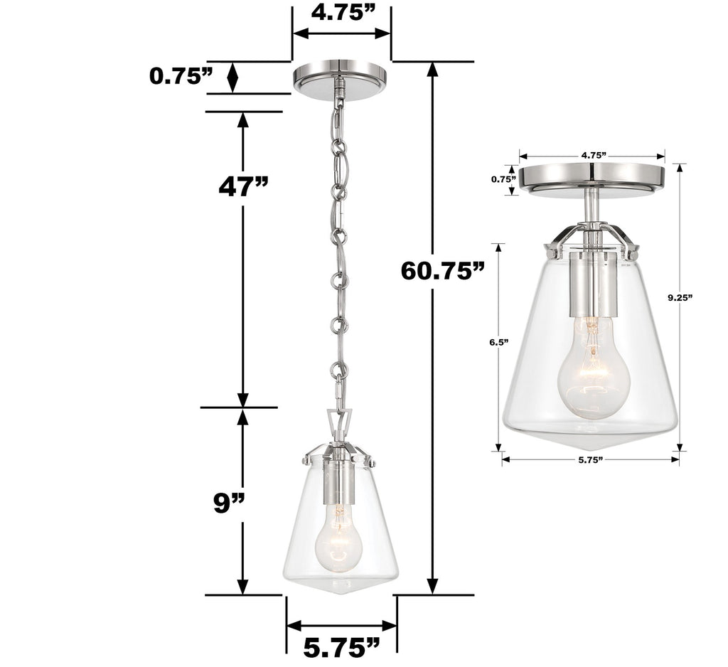 Voss 1 Light Sconce