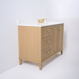 Hannah Off Centered Right Bath Vanity Set