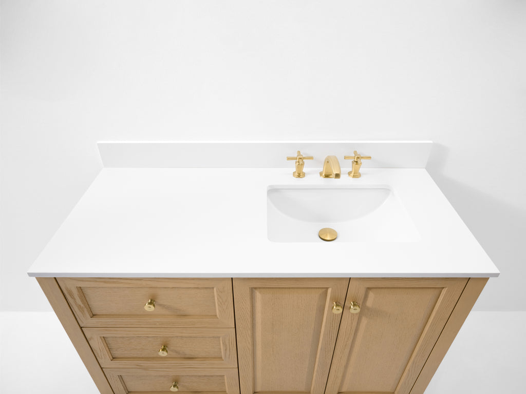 Hannah Off Centered Right Bath Vanity Set