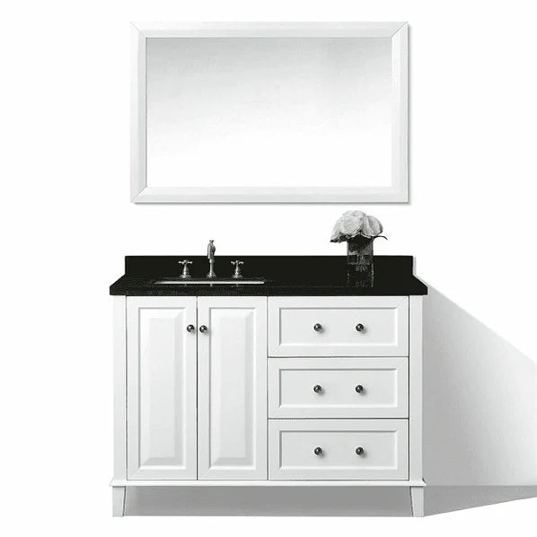 Hannah 48 Inch Off-Centered Bath Vanity Set