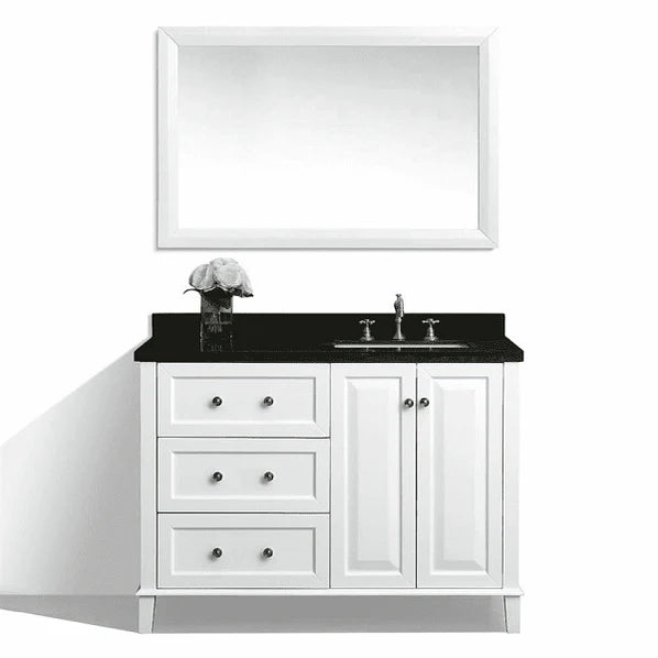 Hannah 48 Inch Off-Centered Bath Vanity Set