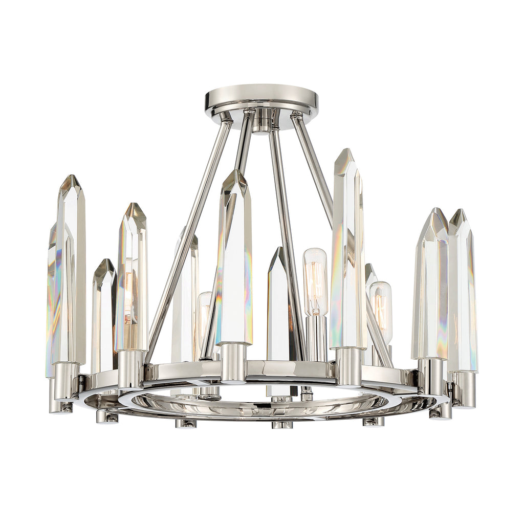 Watson 4 Light Semi Flush