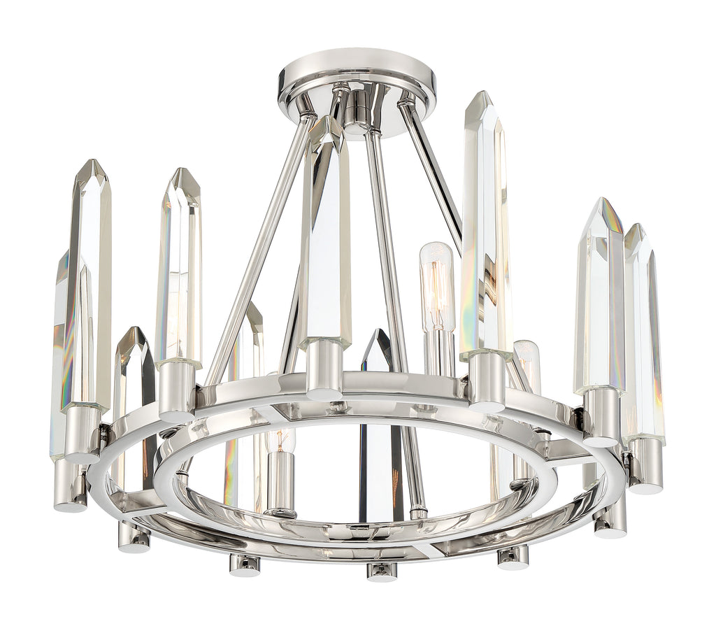 Watson 4 Light Semi Flush