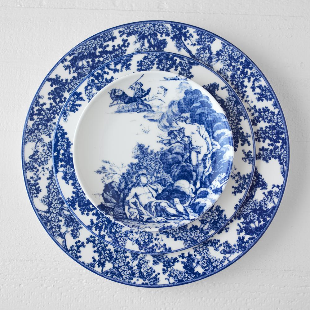 Williamsburg Collection - Toile Tales Dinner Plate
