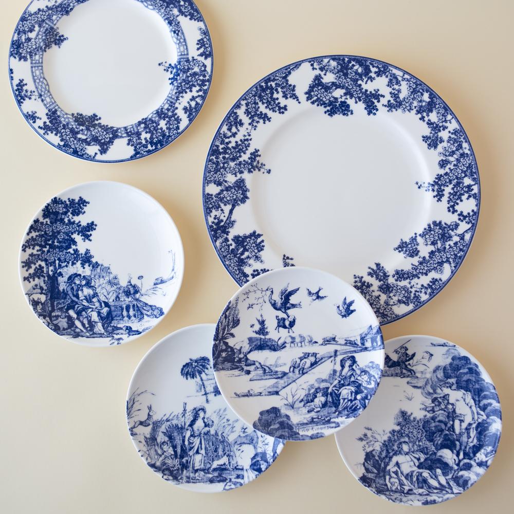 Williamsburg Collection - Toile Tales Salad Plate