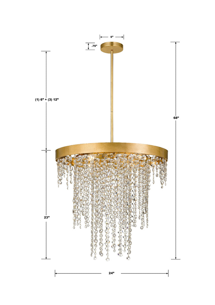 Winham 6 Light Chandelier