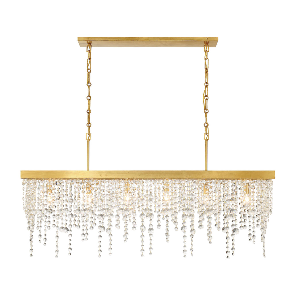 Winham 6 Light Linear Chandelier