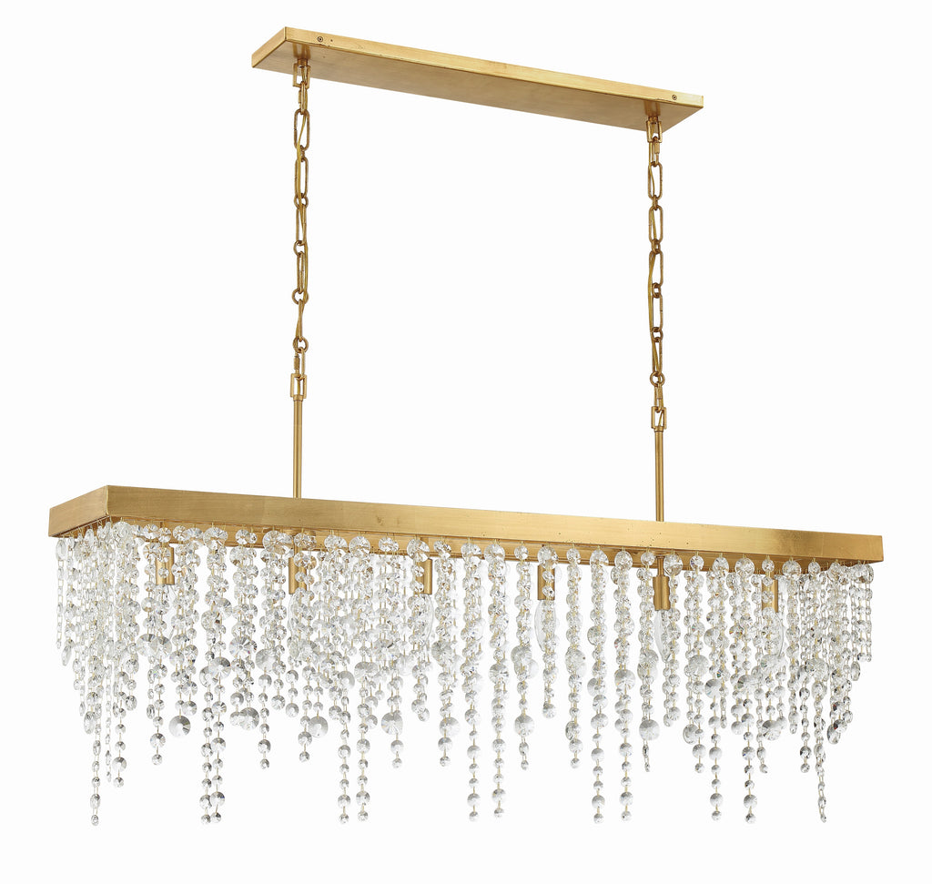 Winham 6 Light Linear Chandelier