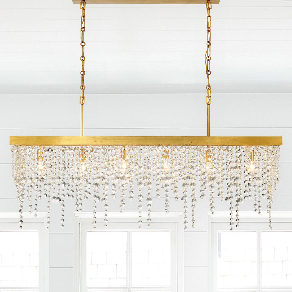 Winham 6 Light Linear Chandelier