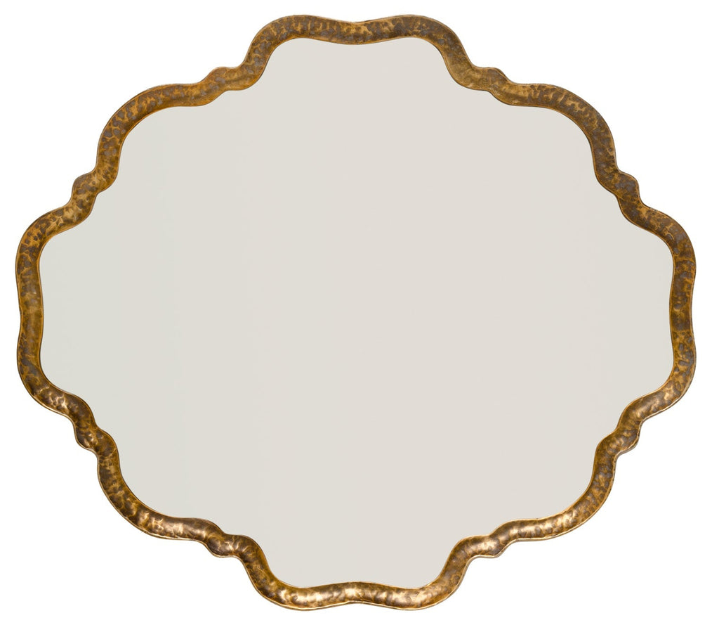 Elise Mirror-Antique Brass