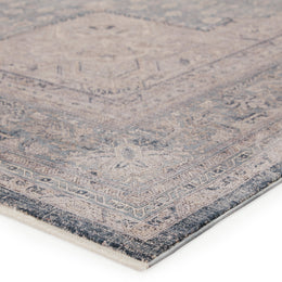 Jaipur Living Epsilon Medallion Blue/ Gray Runner Rug