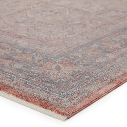 Jaipur Living Epsilon Medallion Red/ Blue Runner Rug