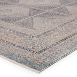 Jaipur Living Jamestown Trellis Blue/ Cream Runner Rug