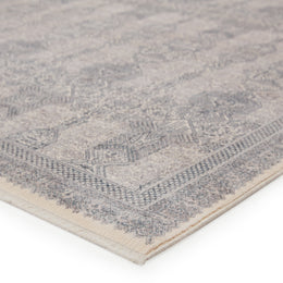 Jaipur Living Beaumont Trellis Blue/ Cream Runner Rug