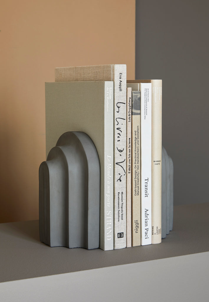 Arkiv Bookend-Grey Concrete