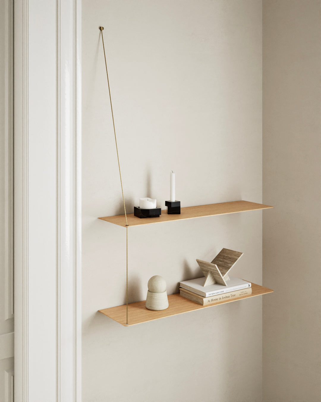 Stedge Add-On Shelf, Oak-Anniversary Edition