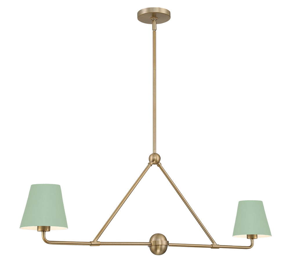 Xavier 2 Light Linear Chandelier