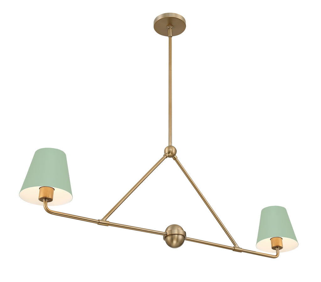 Xavier 2 Light Linear Chandelier