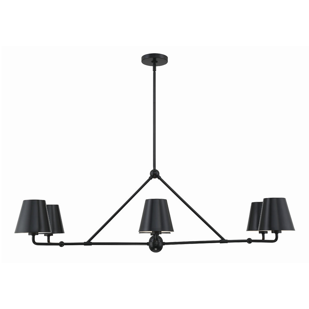 Xavier 6 Light Linear Chandelier