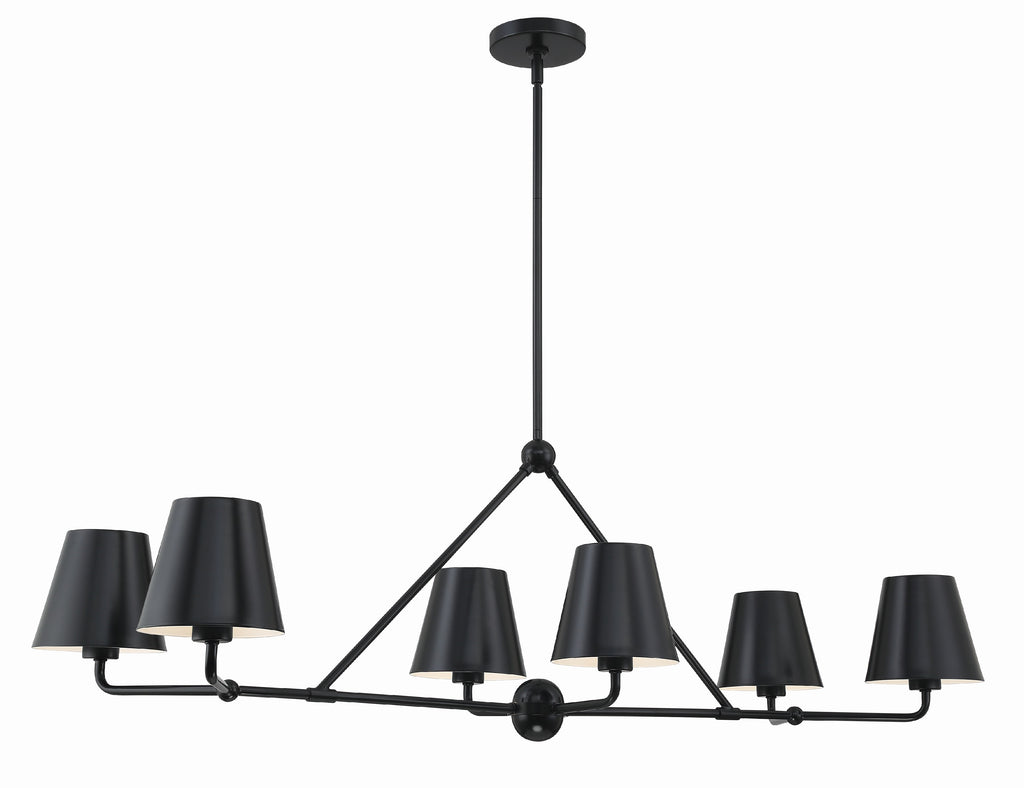 Xavier 6 Light Linear Chandelier