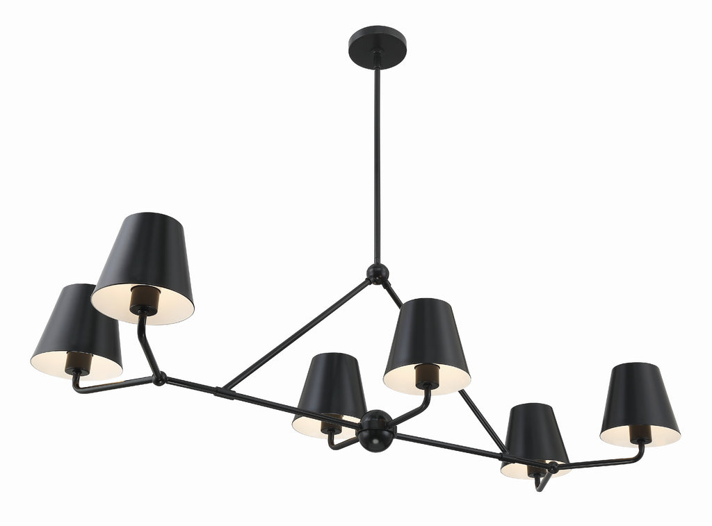 Xavier 6 Light Linear Chandelier