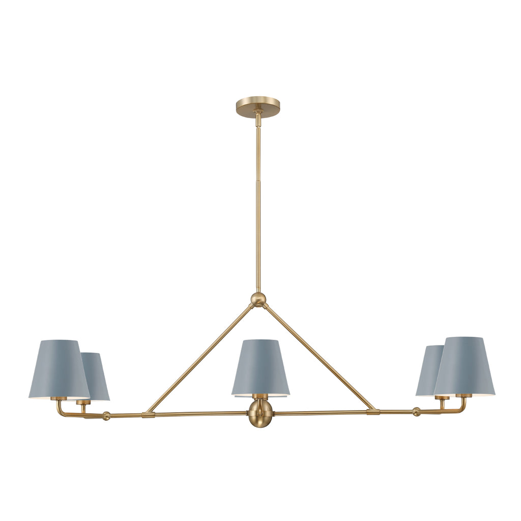 Xavier 6 Light Linear Chandelier