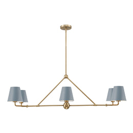 Xavier 6 Light Linear Chandelier