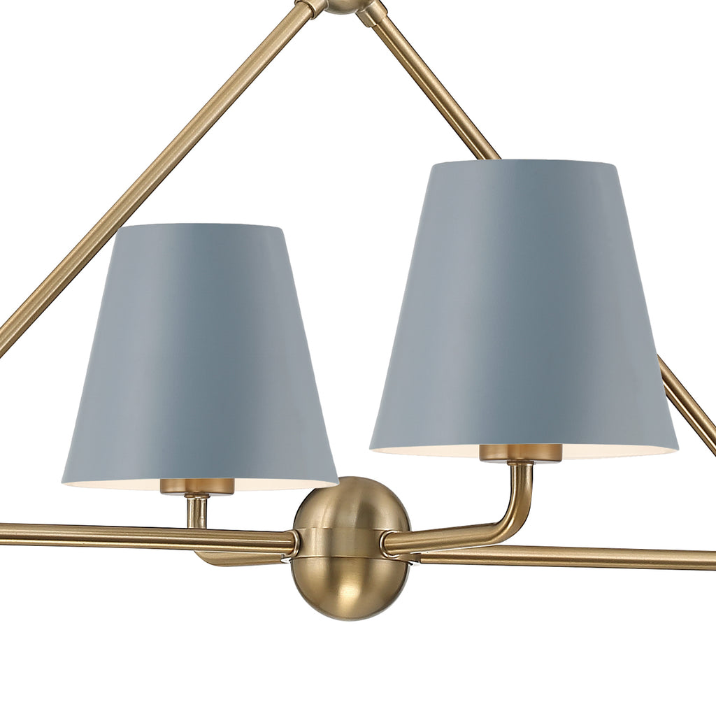 Xavier 6 Light Linear Chandelier