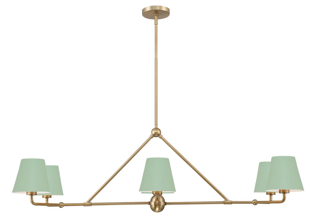 Xavier 6 Light Linear Chandelier