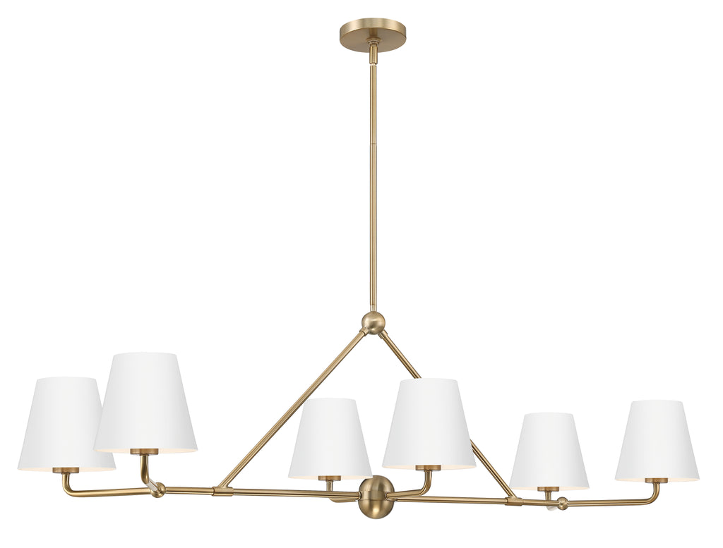 Xavier 6 Light Linear Chandelier