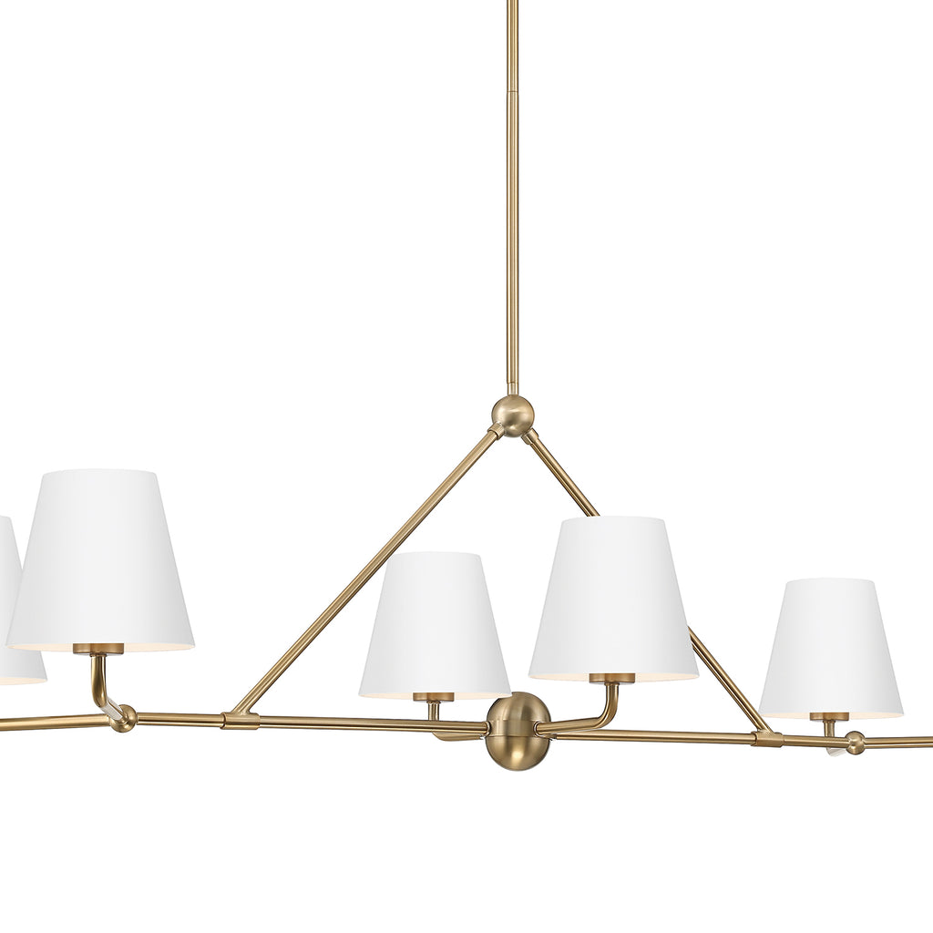 Xavier 6 Light Linear Chandelier