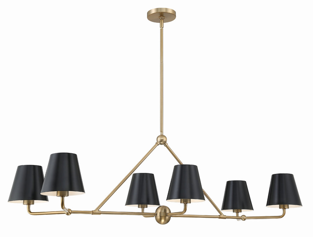 Xavier 6 Light Linear Chandelier