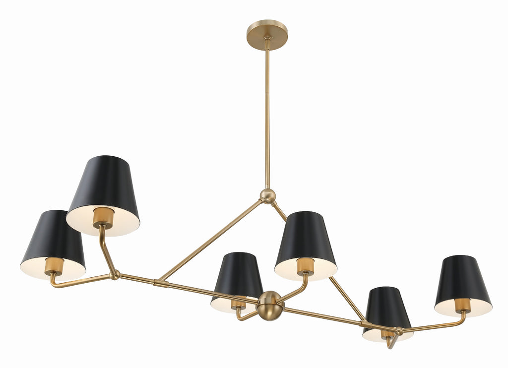 Xavier 6 Light Linear Chandelier