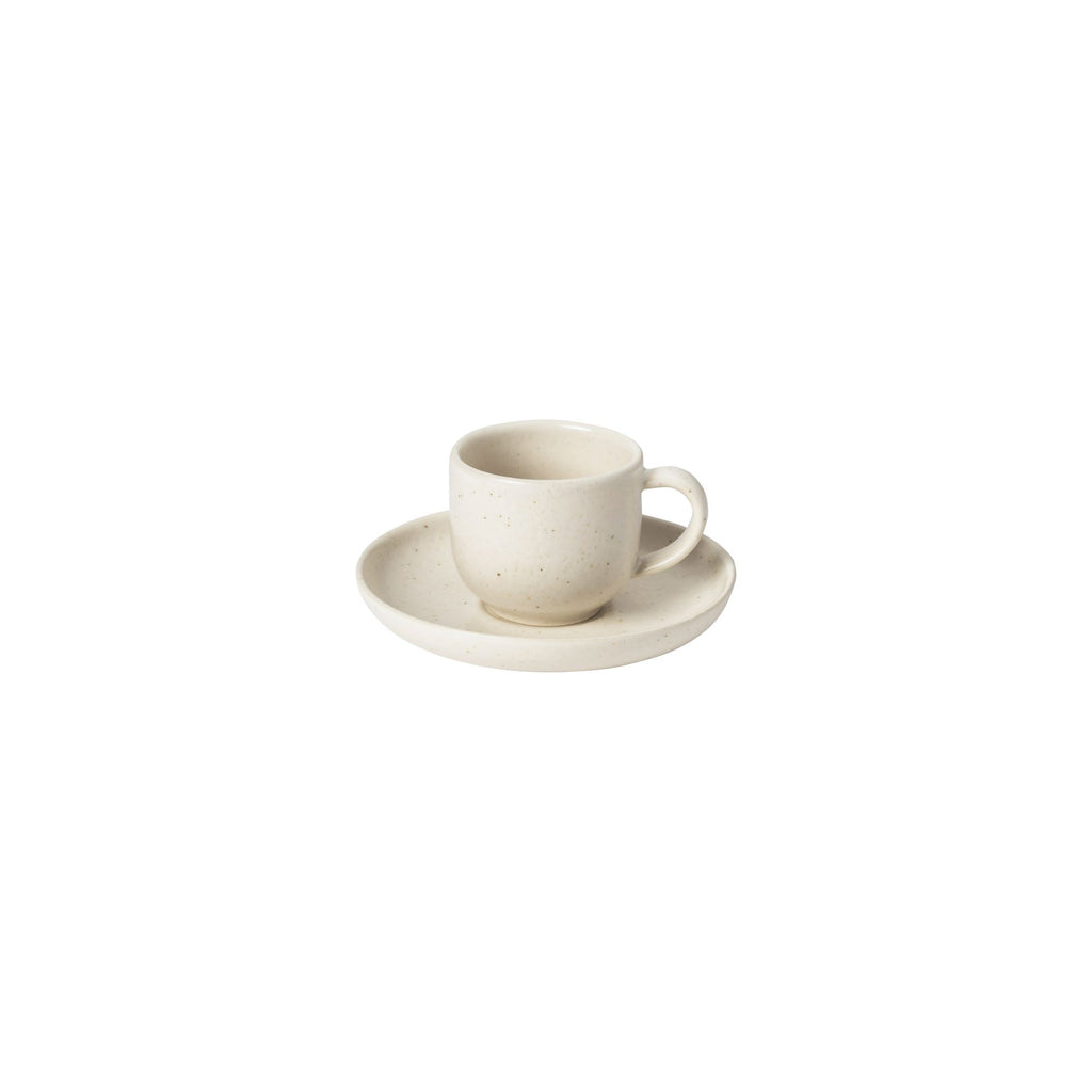 Pacifica Set of 4 Coffee Cups And Saucers