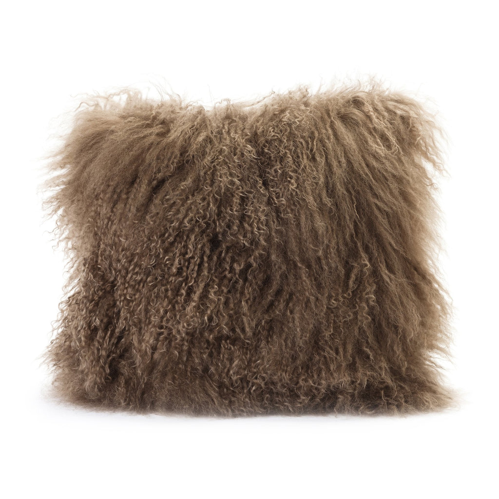 Lamb Fur Pillow, Natural