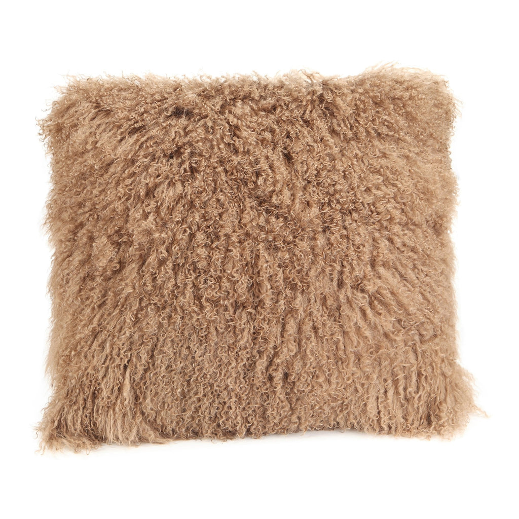 Lamb Fur Pillow Large, Natural