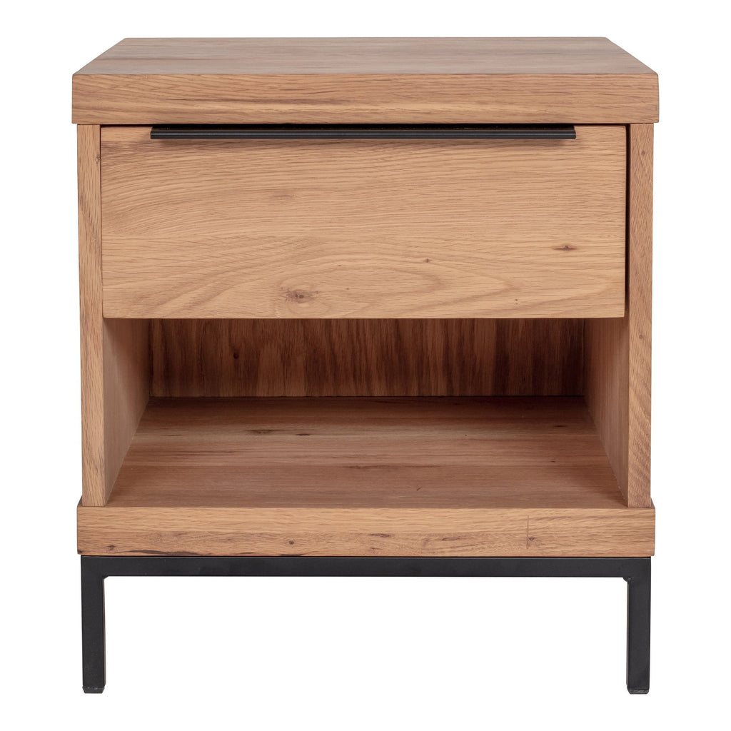 Montego Nightstand, Natural, One Drawer