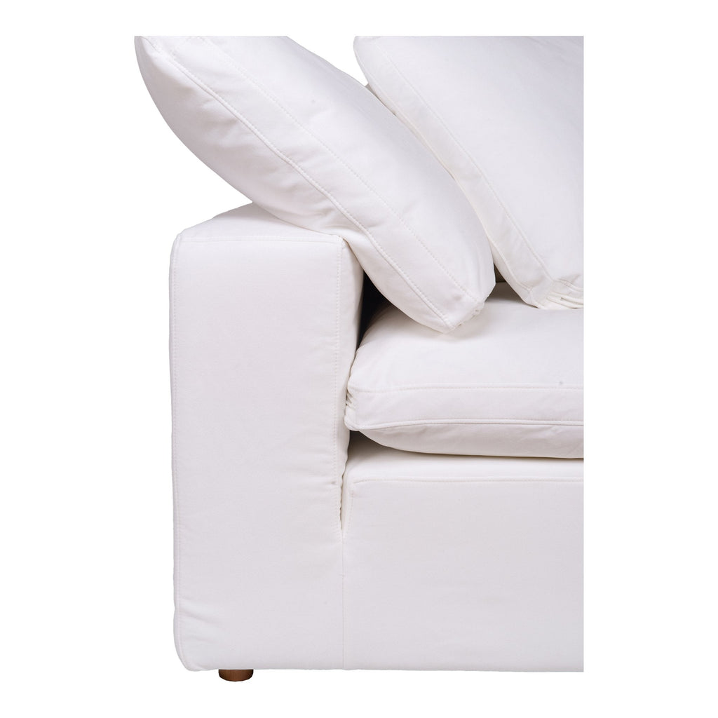 Clay Corner Chair, White