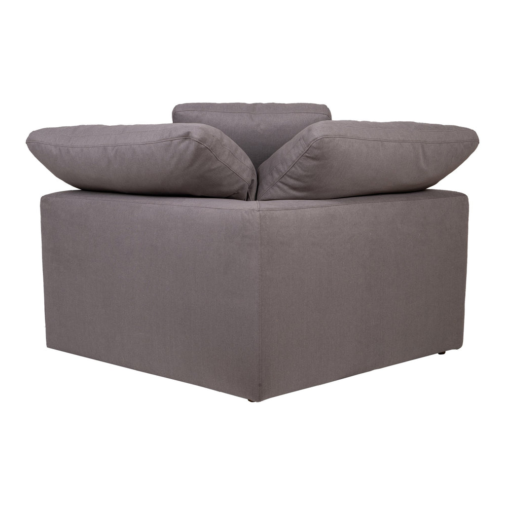 Clay Corner Chair, Grey