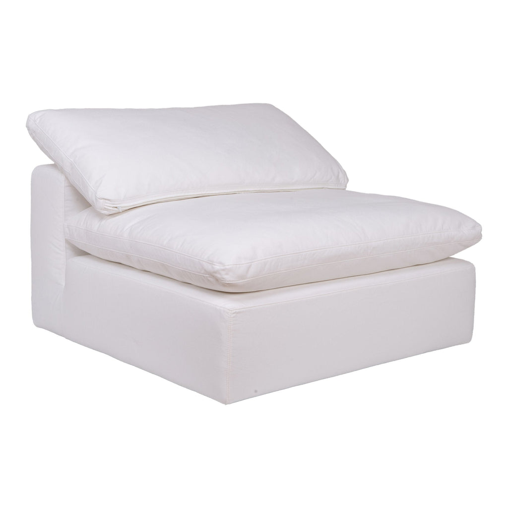 Clay Slipper Chair, White