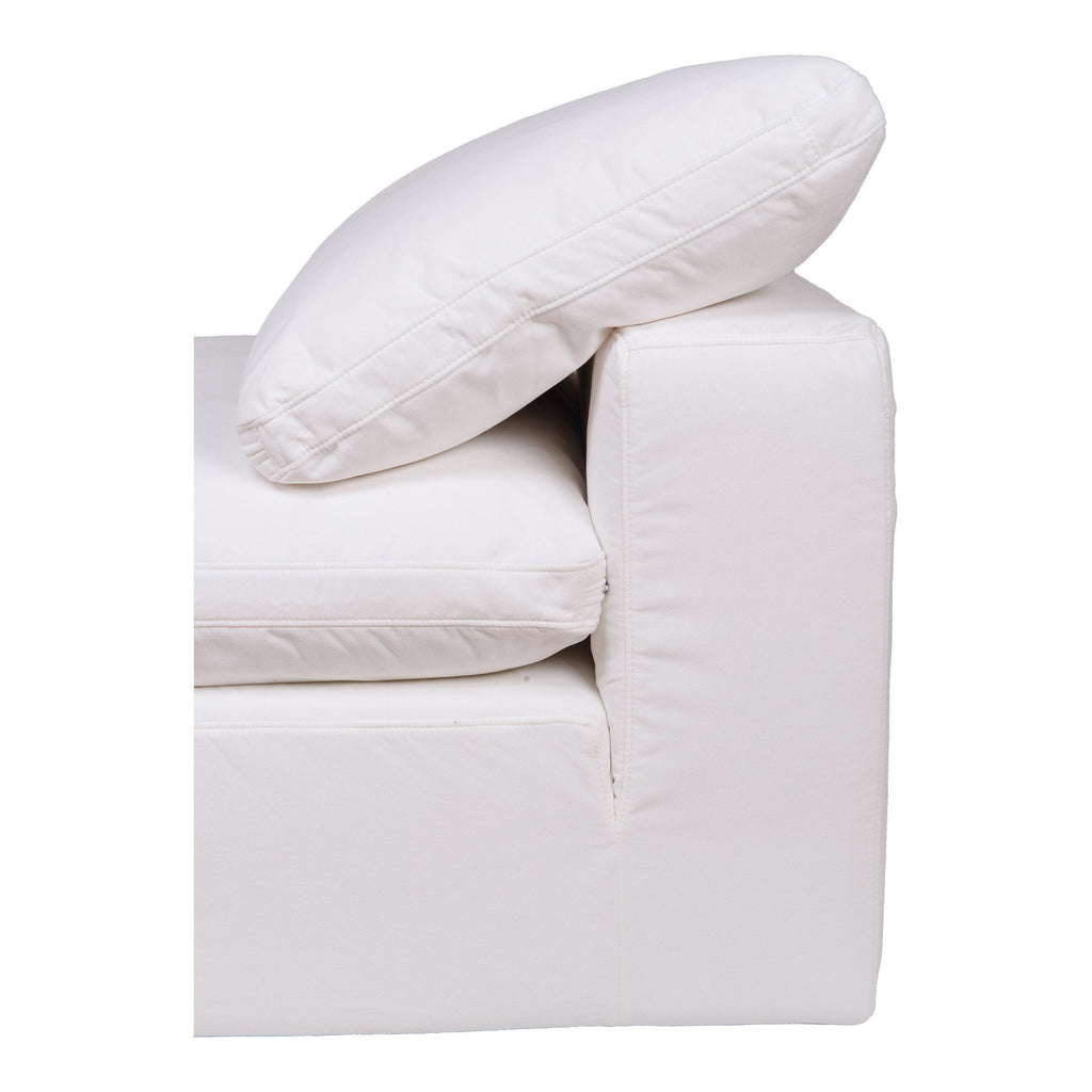 Clay Slipper Chair, White