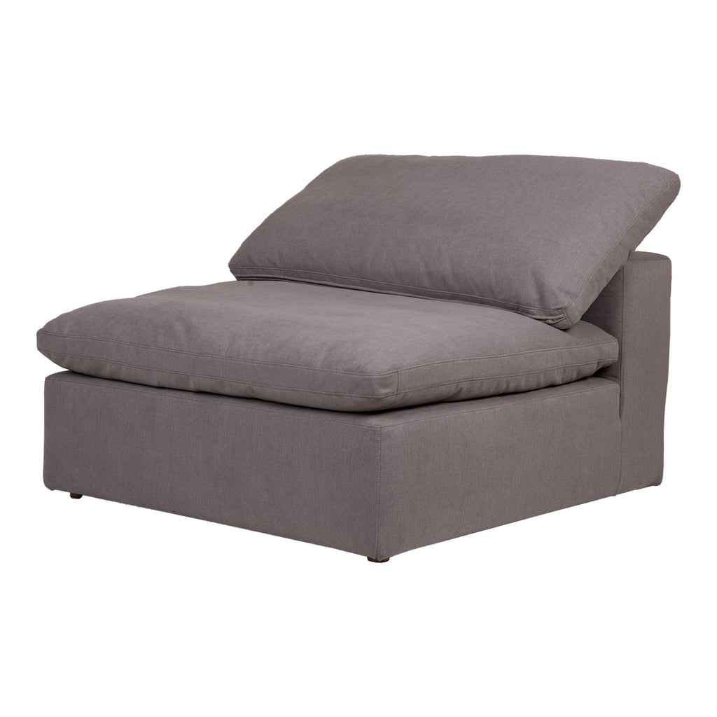 Clay Slipper Chair, Grey