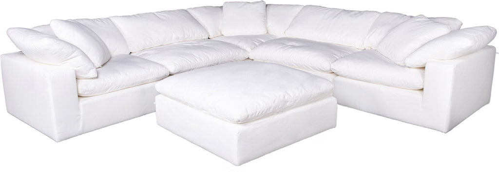 Clay Modular Sectional, White