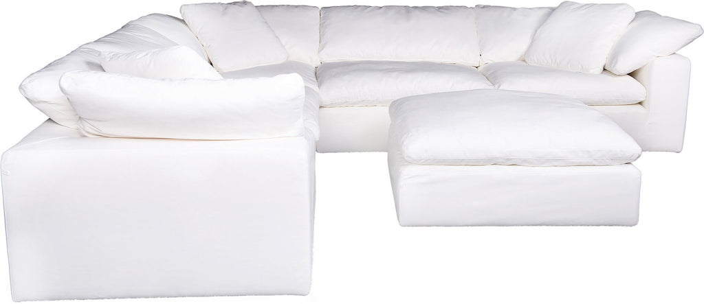 Clay Modular Sectional, White