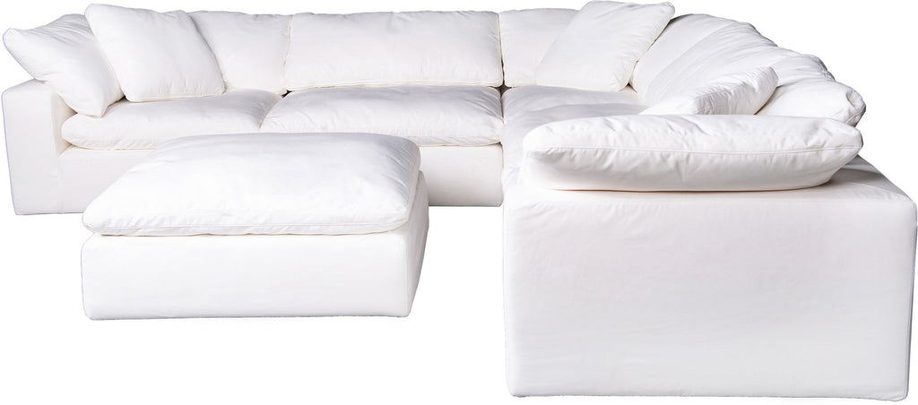 Clay Modular Sectional, White