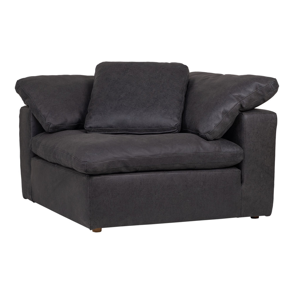 Clay Corner Chair, Black