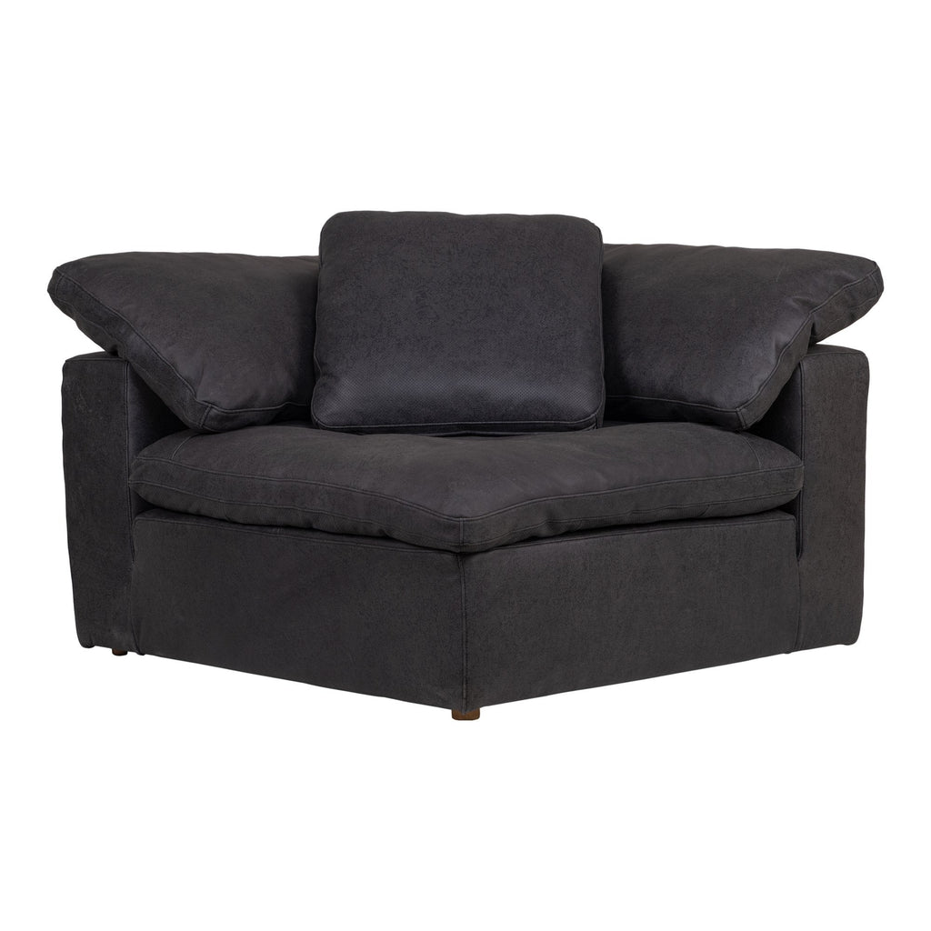 Clay Corner Chair, Black