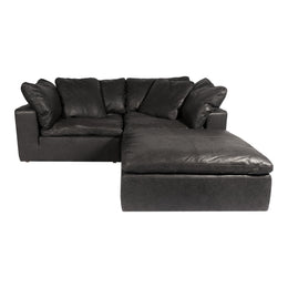 Clay Nook Modular Sectional, Black